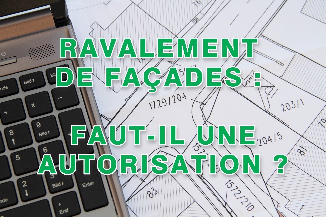 Faut-il demander une autorisation de travaux au Vésinet pour réaliser un ravalement de façades