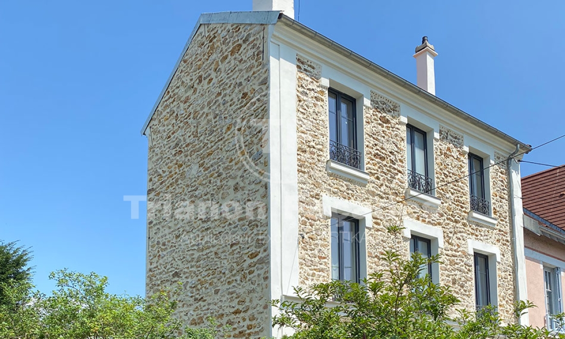 Maison en pierre Trianon Façades.