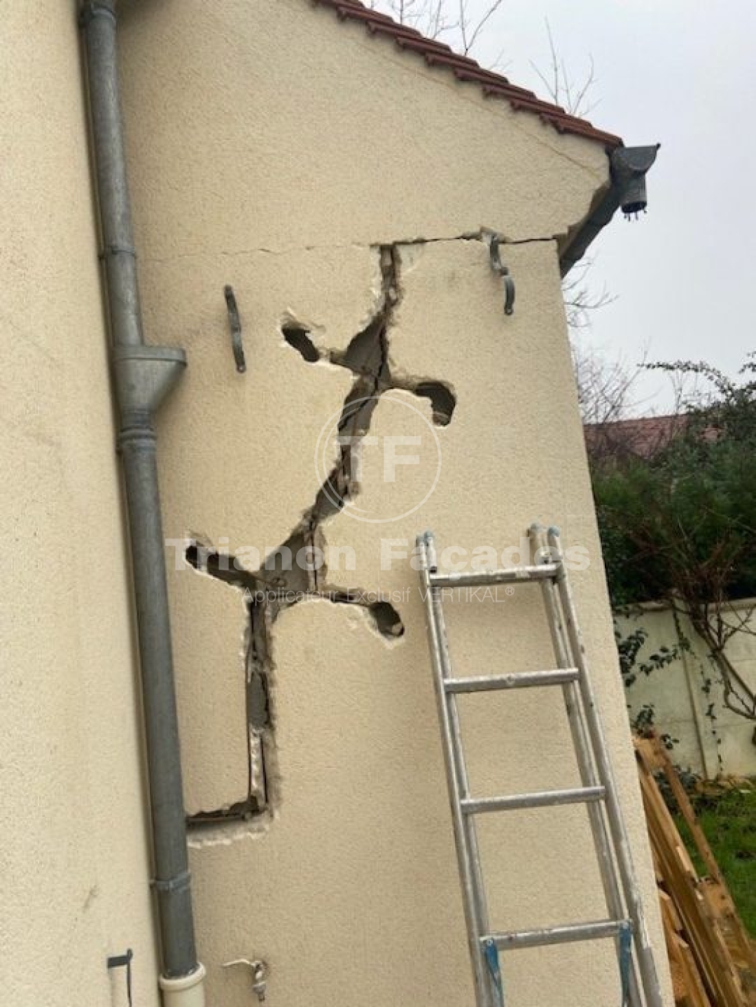 Réparation fissures d'une maison à Versailles, 78646, Yvelines