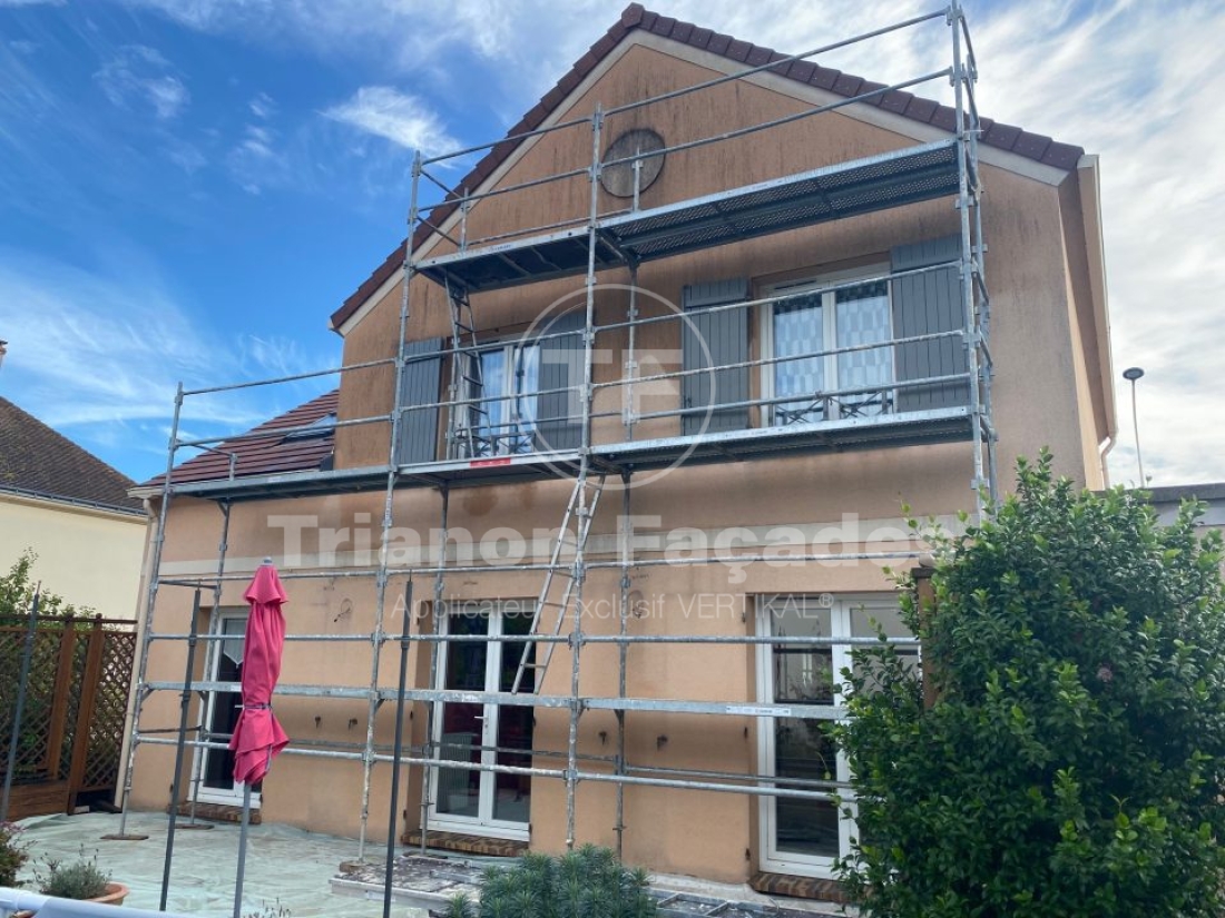 Rénovation façades d'une maison à Viroflay, 78220, Yvelines