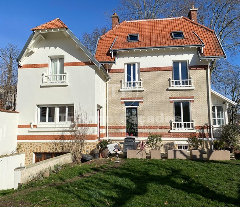 Ravalement de façade d’une maison à Versailles (78000)