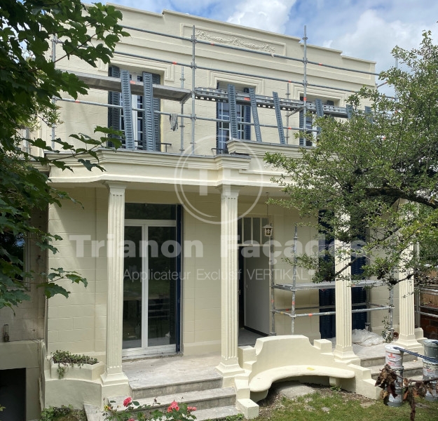 Ravalement d’une maison individuelle à Versailles