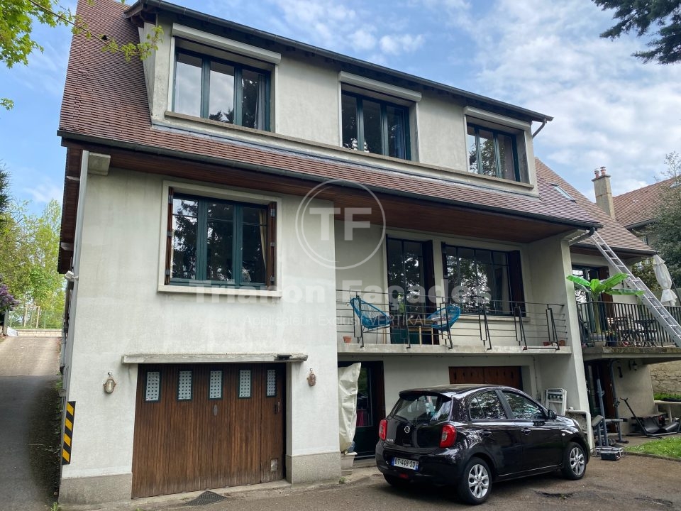 Ravalement façades d'une maison à Saint-Germain-en-Laye, 78100, Yvelines