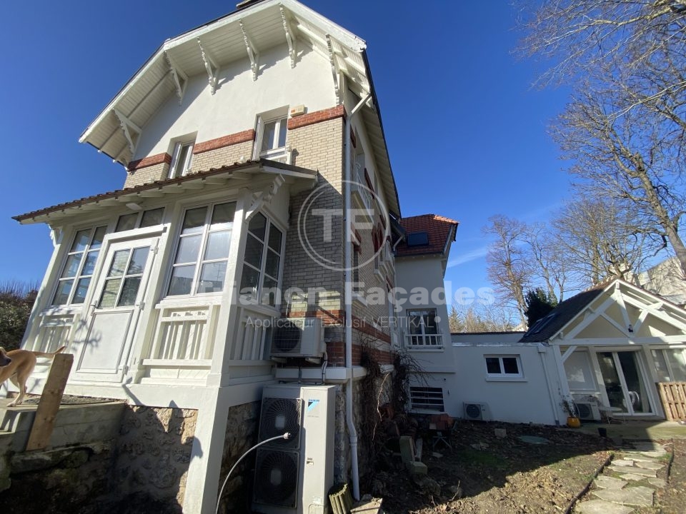 Rénovation façades d'une maison à au Vésinet, 78110, Yvelines