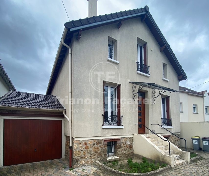 Rénovation façades d'une maison à Saint-Nom-la-Bretèche , 78860, Yvelines