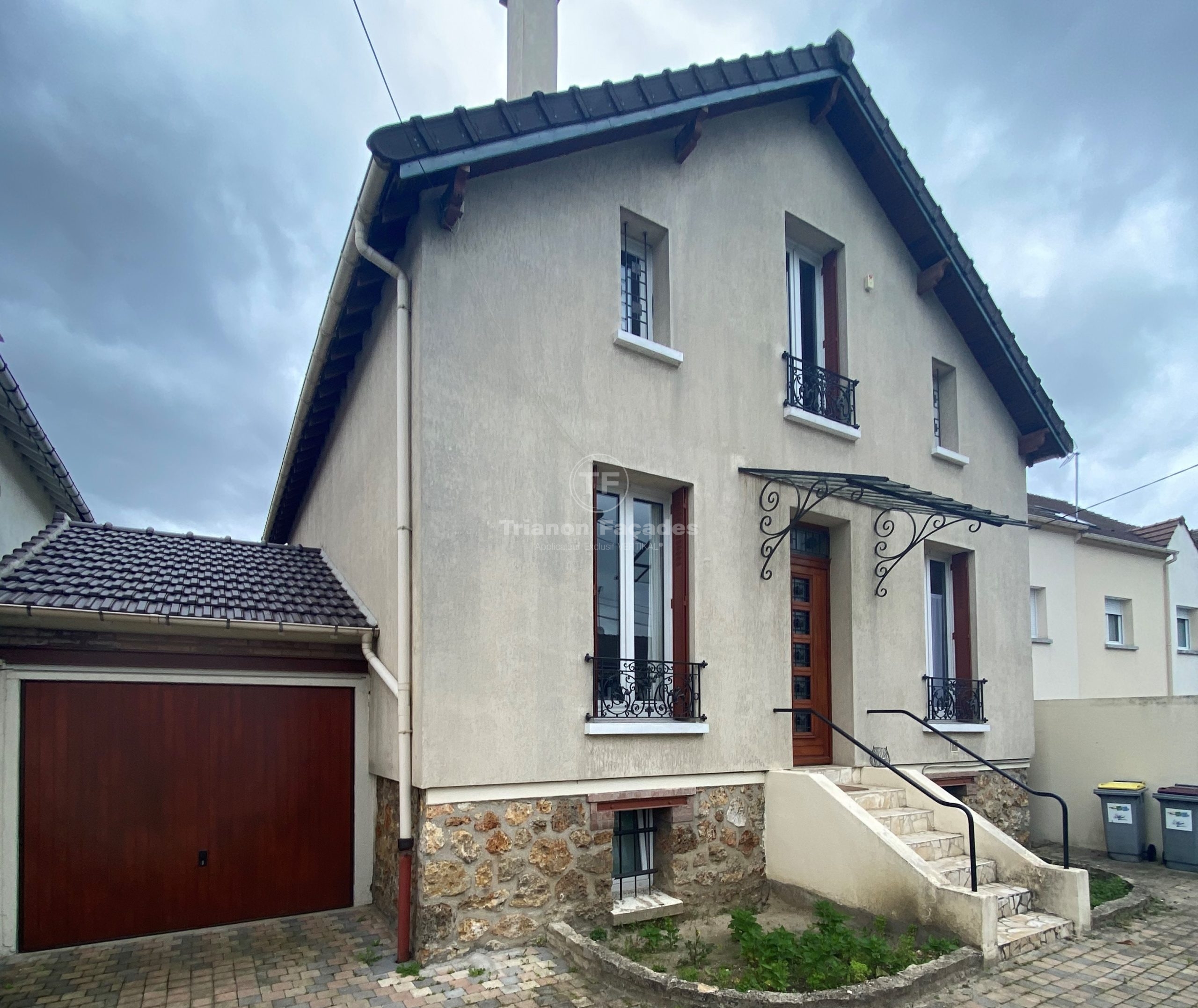 Rénovation façades d'une maison à Saint-Nom-la-Bretèche , 78860, Yvelines